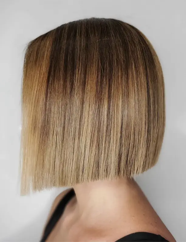 Sleek Straight - holiday hair styles